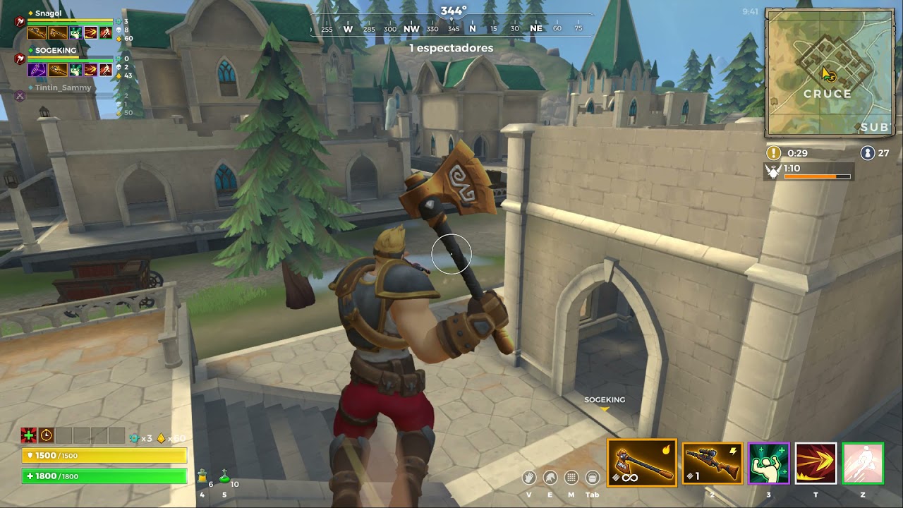 Realm Royale RANDOM 26 KILL THE WARRIOR Snagol
