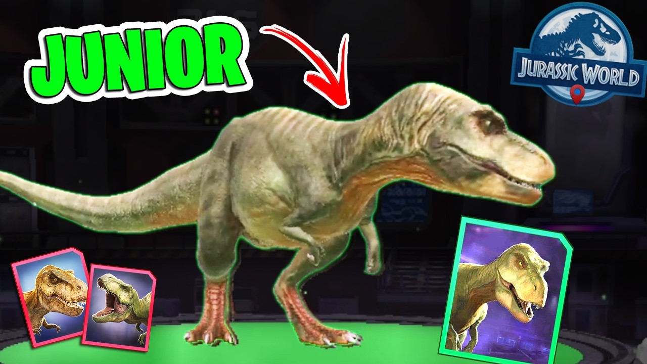 DESBLOQUEA a JUNIOR! del Mundo Perdido | Jurassic World Alive