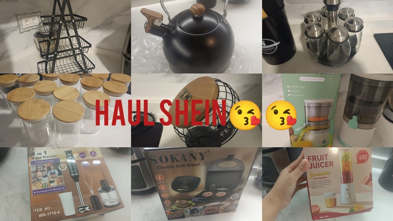 اليوم انشارك معاكم اشنو وصلني لكوزينتي♥️🚨haul shein 🤩كل ما يخص المطبخ