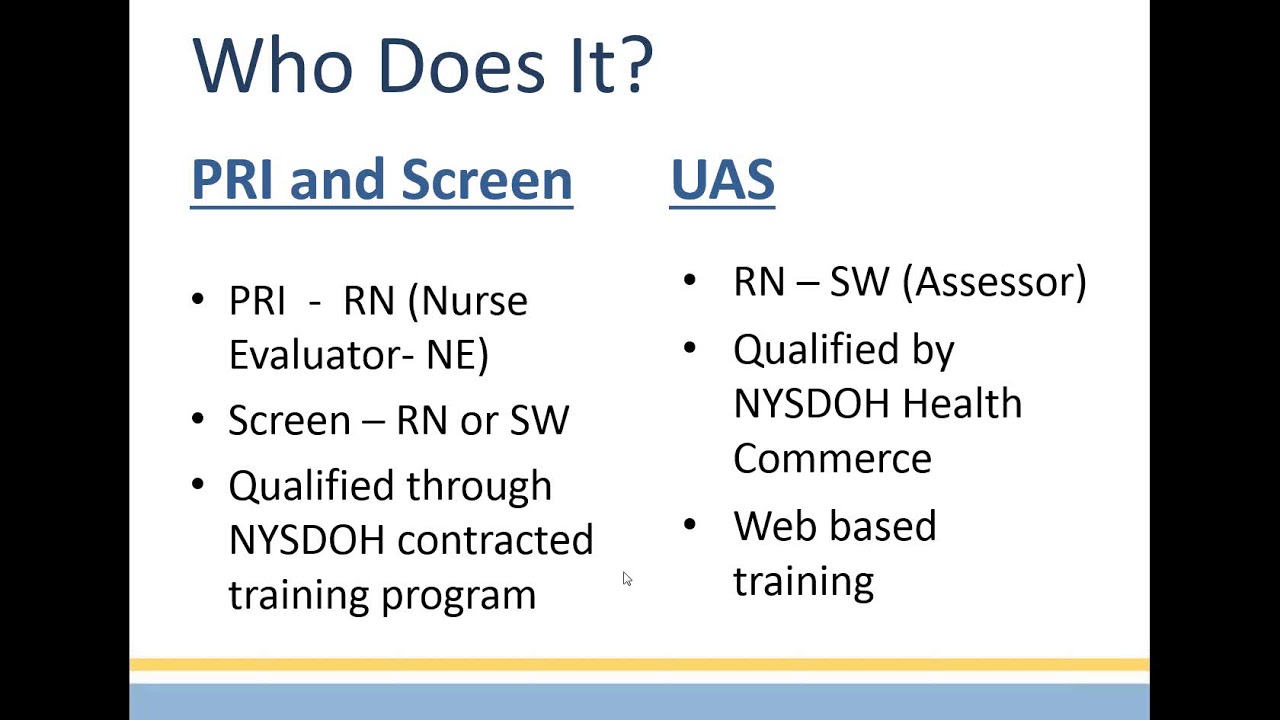 Understanding the UAS and PRI Screen