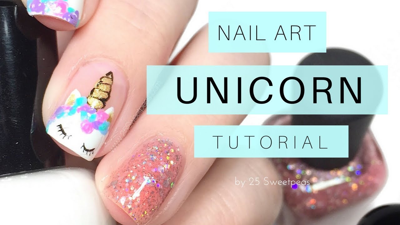 EASY | Unicorn Nail Art Tutorial