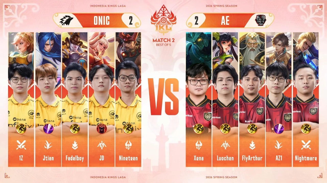 [IKL Spring 2026] Alter Ego vs ONIC | Game 5 | Group Stage | Week 3 Day 1