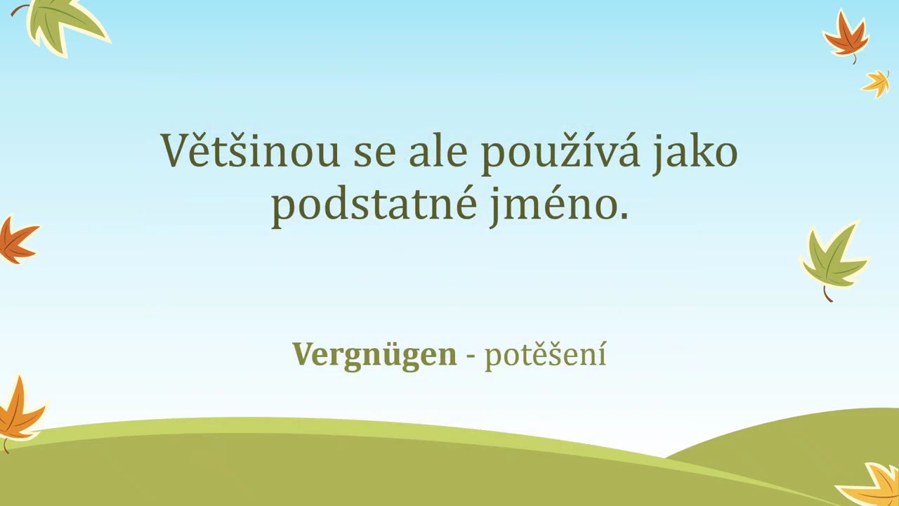 Okénka do němčiny – 222.část - Jak se řekne „pobavit se“