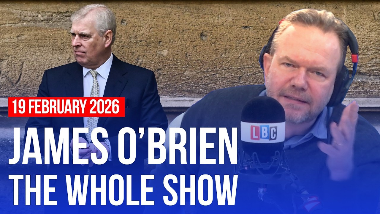 Andrew Mountbatten-Windsor arrested | James O’Brien - The Whole Show