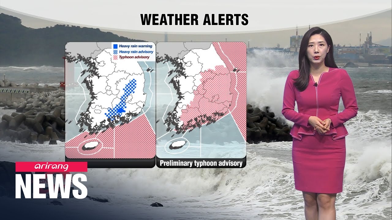 [Weather] Typhoon Jangmi approaches southern parts of Korea