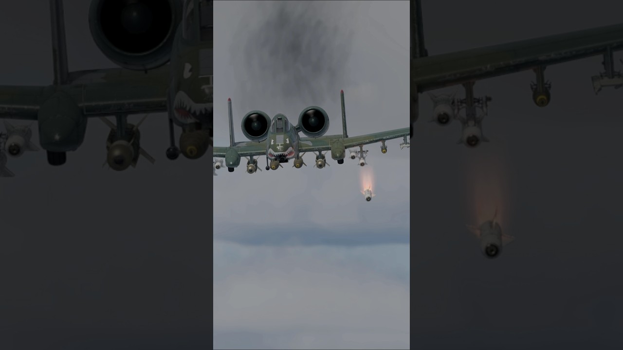 A-10 Warthog Unleashes a Missile Strike From the Sky!
