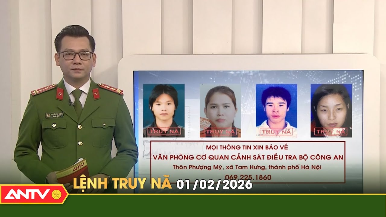 Lệnh truy nã 1/2 | Tin khẩn cấp | ANTV