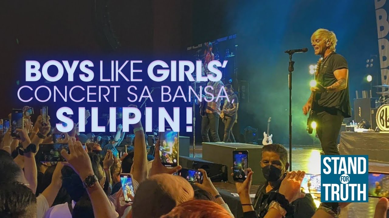 &lsquo;Boys Like Girls&rsquo; concert sa bansa, silipin! | Stand For Truth