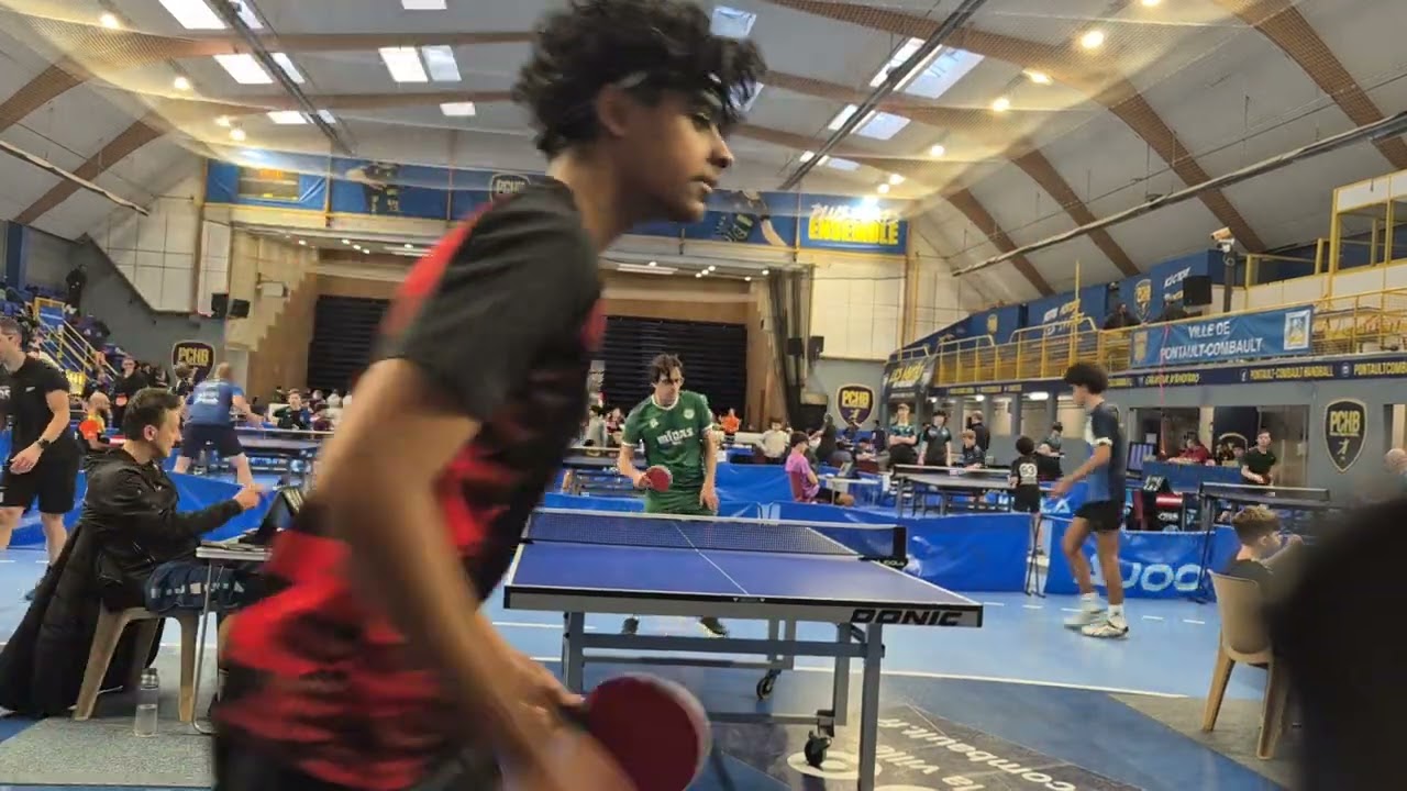 Tournois de Pontault Combault 2026. Face à Rajadurai Damien 