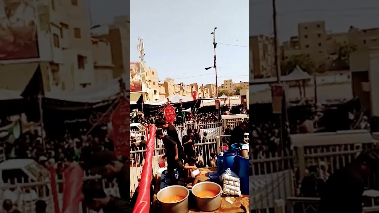 Chehlam Imam Hussain as| Chehlam 2023 | Karachi #janumaliali