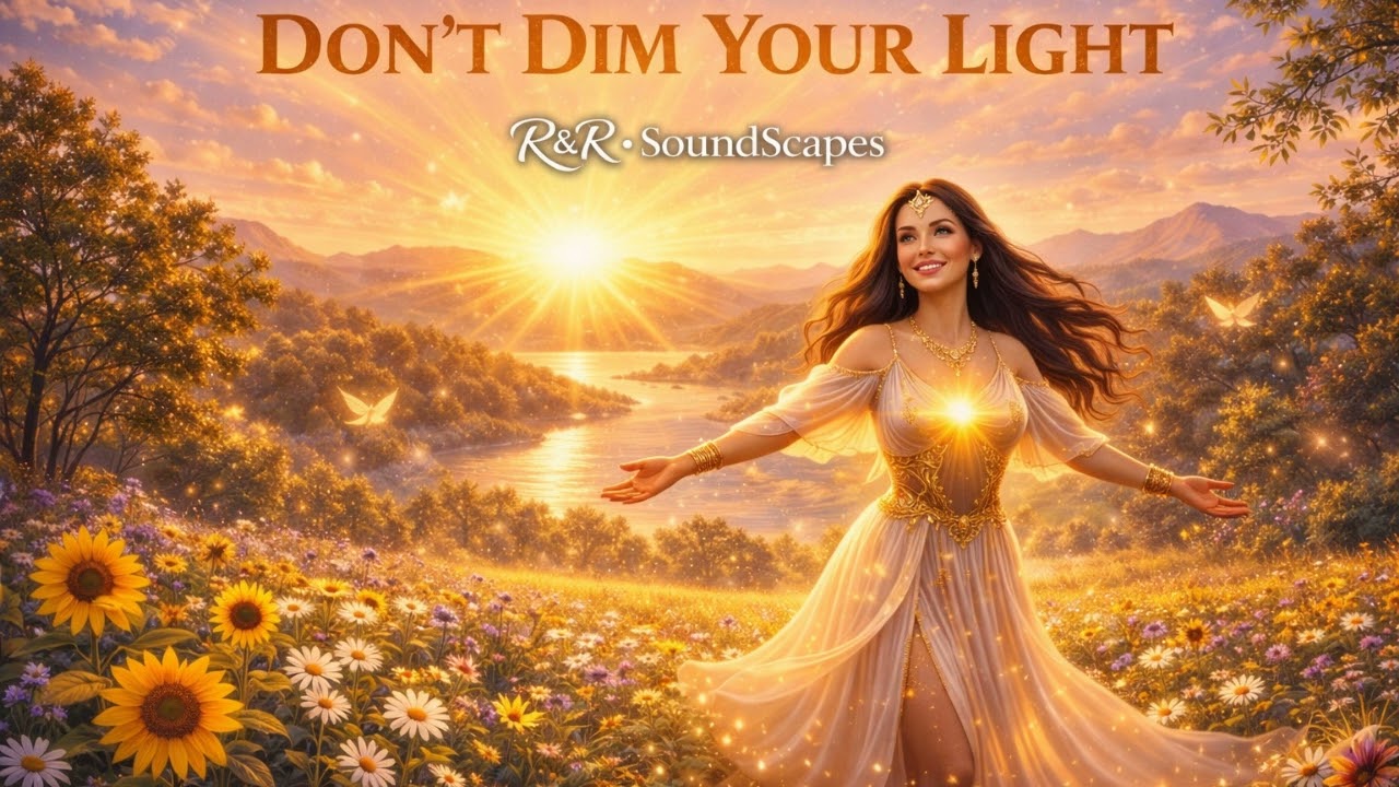 Don’t Dim Your Light ✨ R&R•SoundScapes | Lyrics in Description