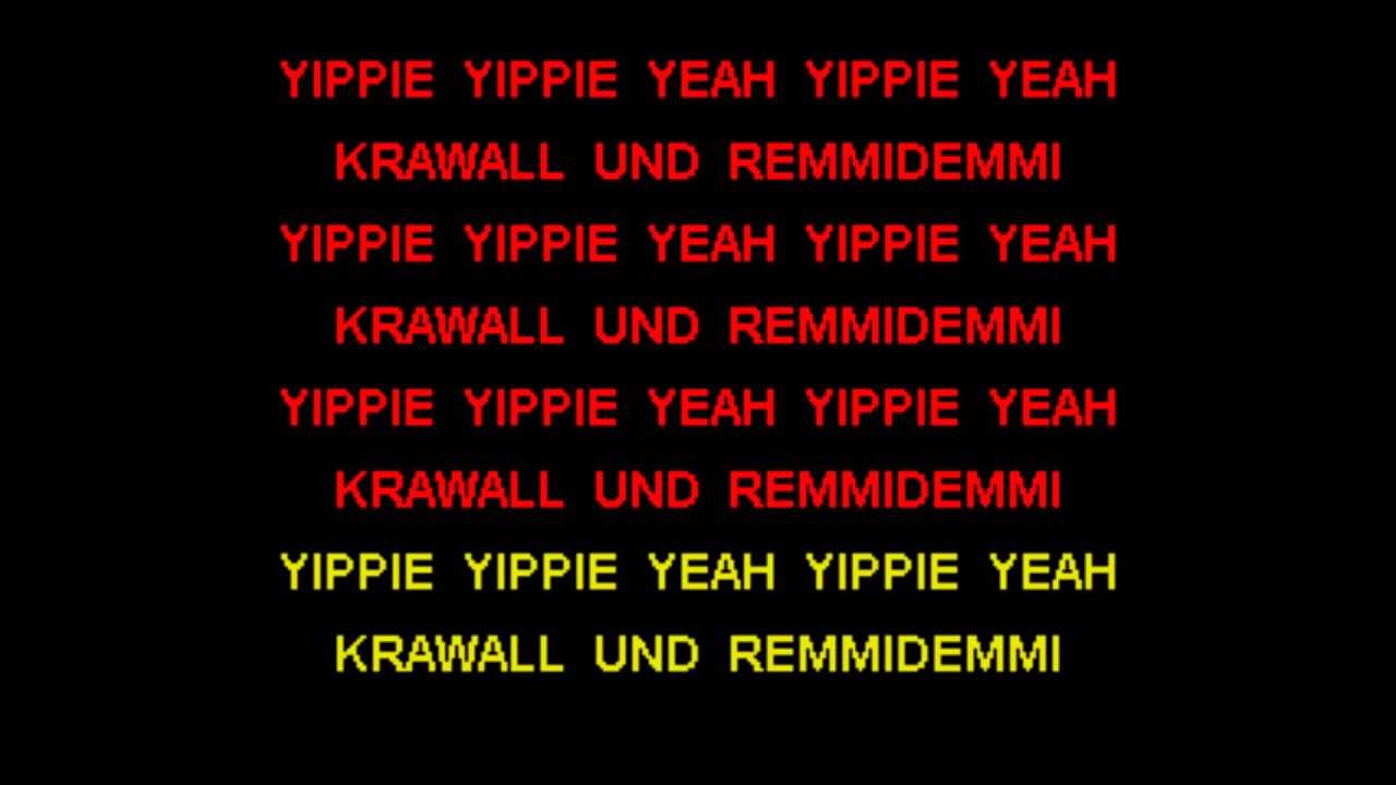 Deichkind   Remmidemmi (Lyrics)