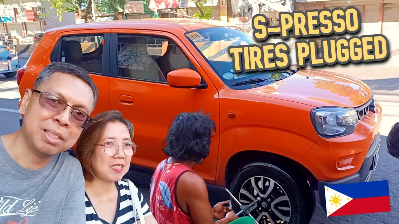 SUZUKI S-PRESSO FLAT TIRES FIXED in the PHILIPPINES (TIRE PLUGS)