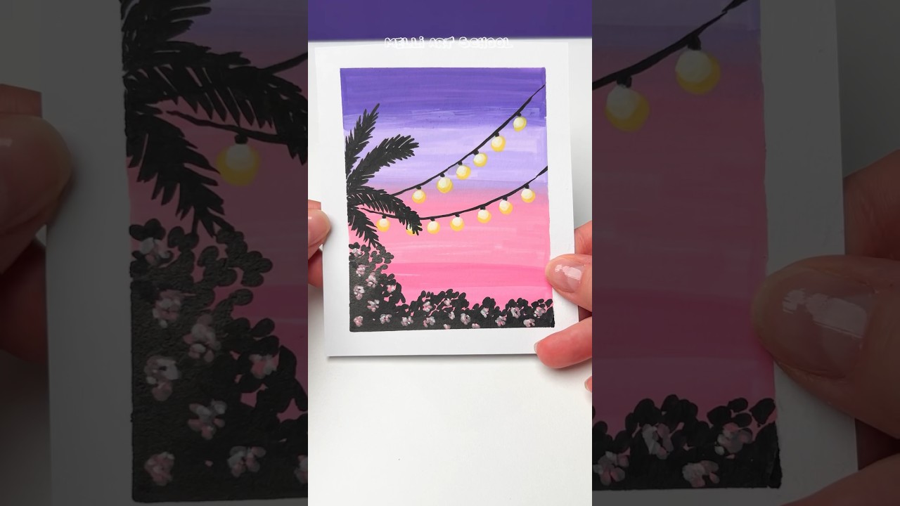 Satisfying Acrylic Art for Beginners #satisfying #painting #forbeginners