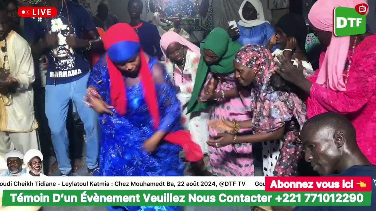 Zikr 💯% Faydou Sani - Goudi Cheikh Tidiane :Chez Baye Mouhamat Ba @DTFTV