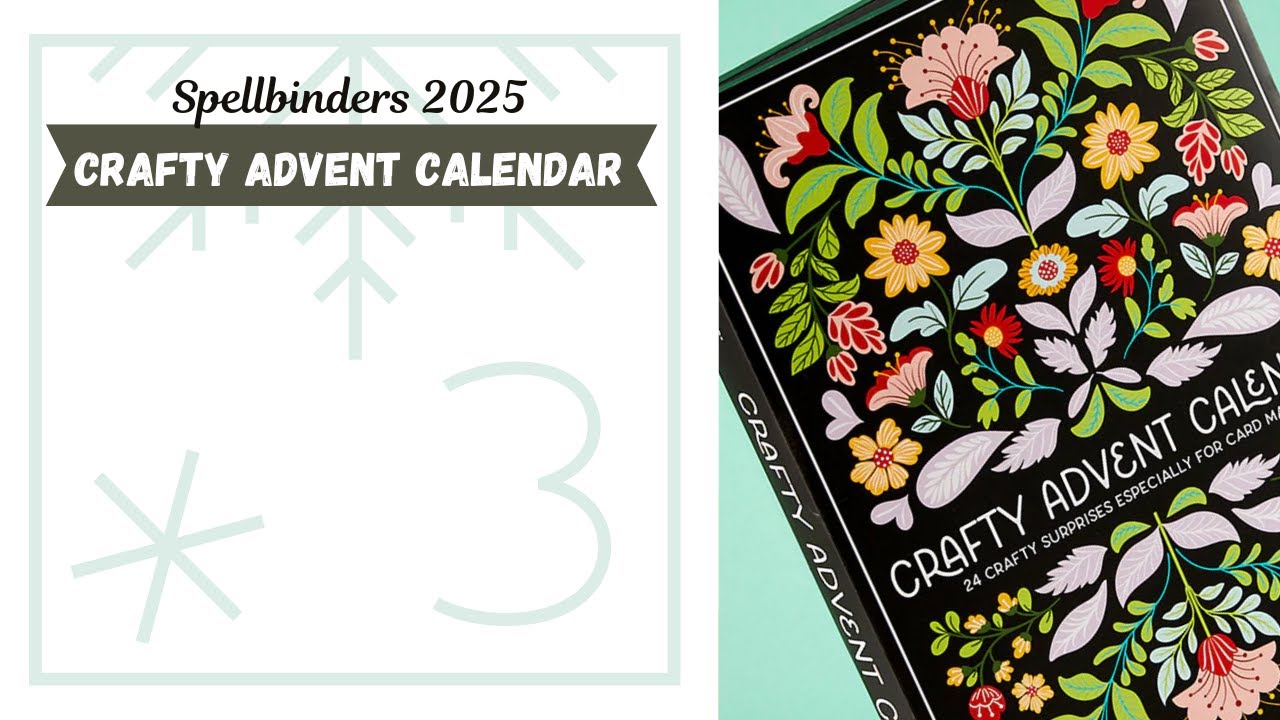 День 3 / Адвент-календарь Spellbinders 2025 Crafty / Немного магии