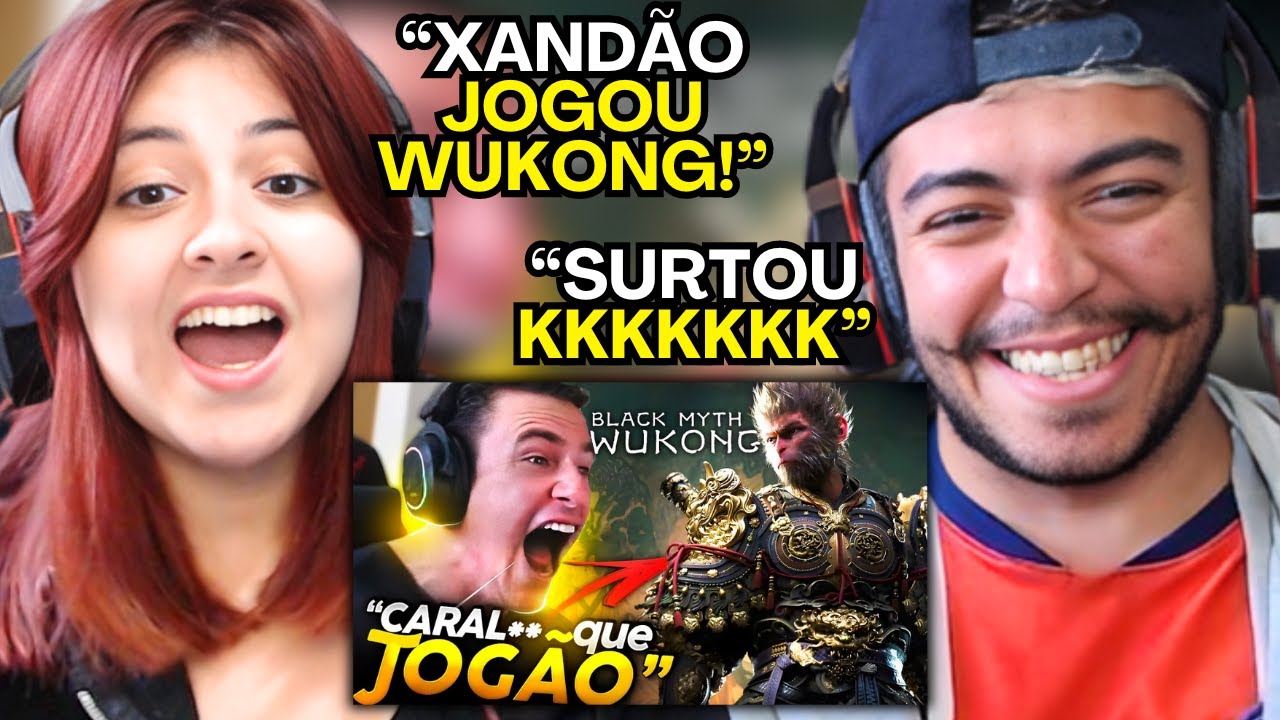 SUPER XANDÃO JOGANDO BLACK MYTH: WUKONG | REACT em CASAL