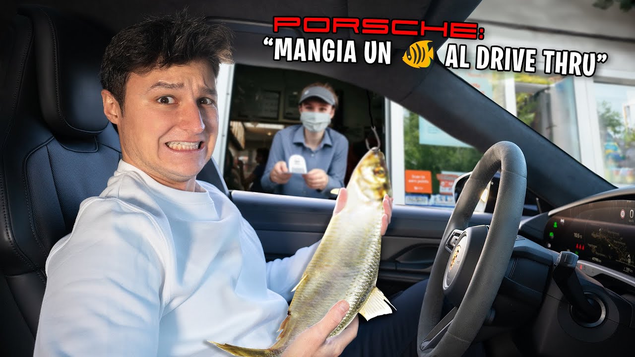 La PORSCHE DECIDE COSA MANGIO per 24 ORE! *PORSCHE AI*