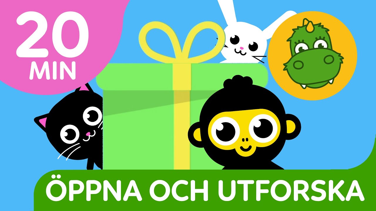 Bolibompa Mini: Mixade favoriter: ÖPPNA OCH UTFORSKA 20 minuter