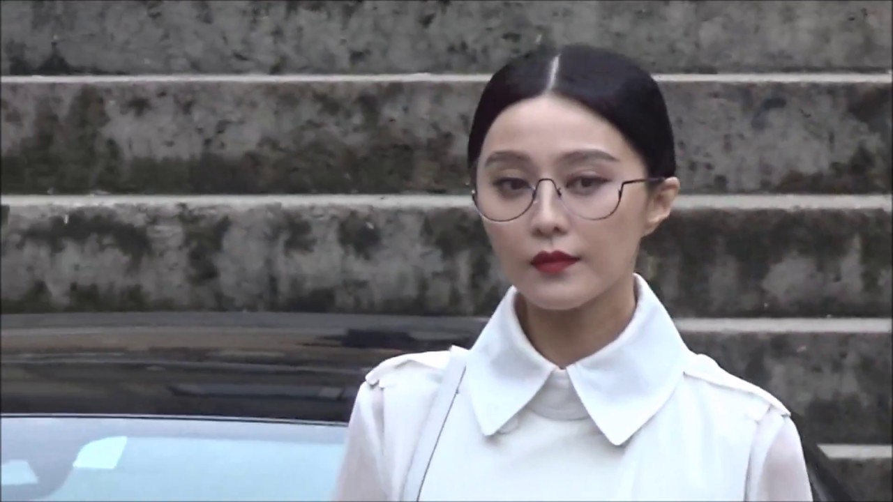 FAN BINGBING @ Paris Fashion Week 1 october 2017 show Givenchy #PFW