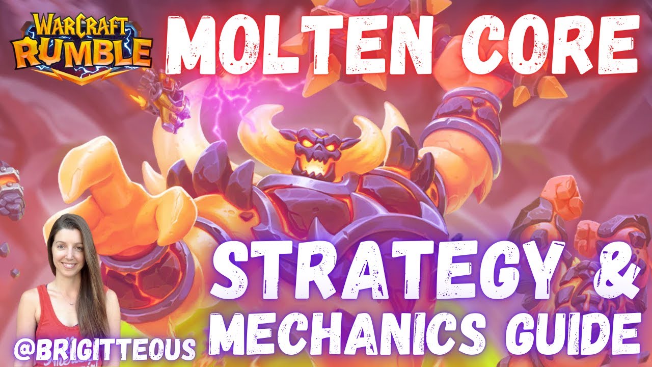 Warcraft Rumble Molten Core 🔥 Руководство по механике и стратегии ➡️