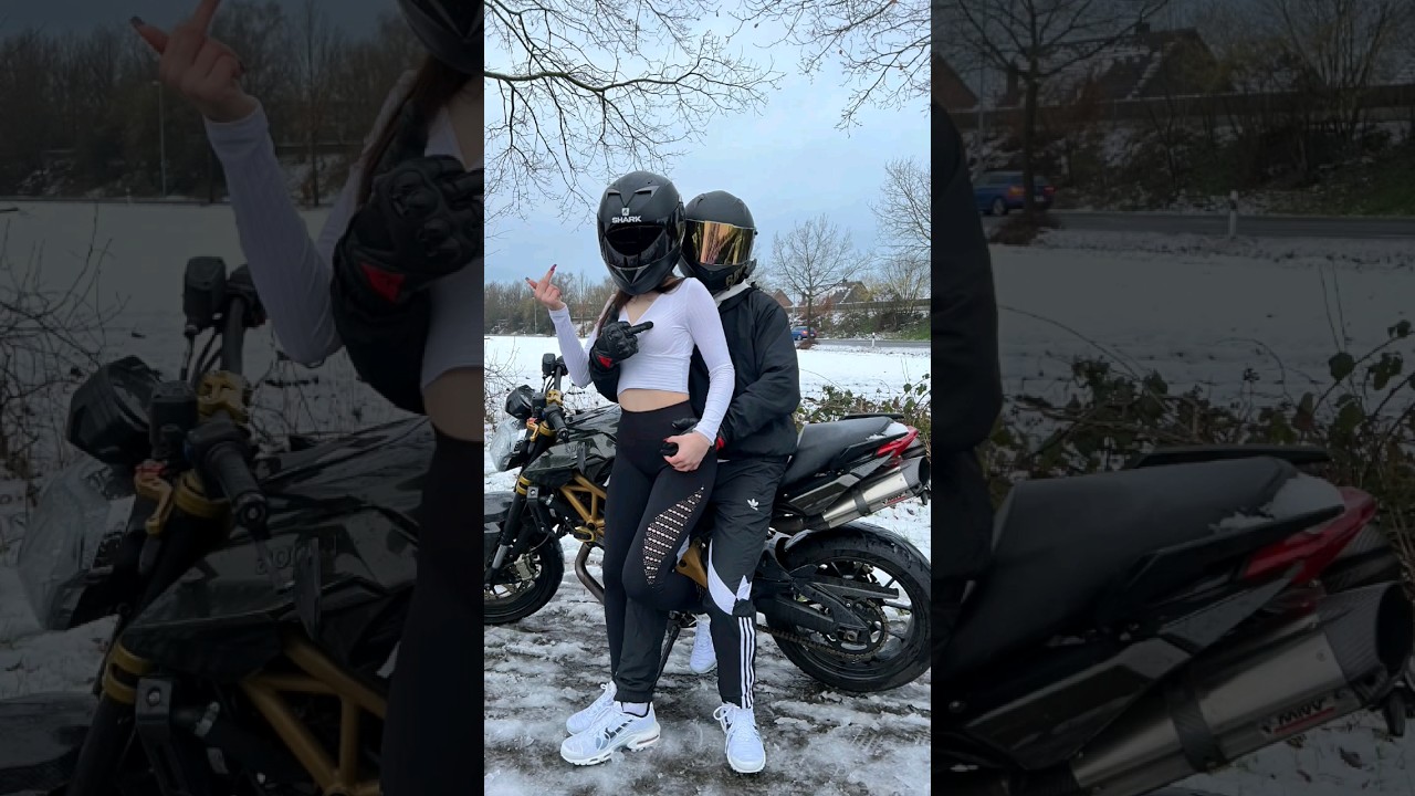 👫🏍🔥  #viral #fy #fyp  #bike #love #trends #bikelove #couple #couplegoals #bikercouple #couples