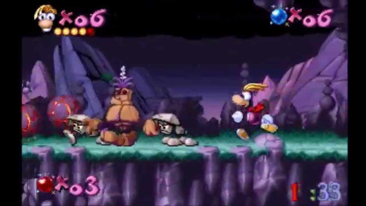 Rayman by his Fans - Mountain - The Blue Mountain