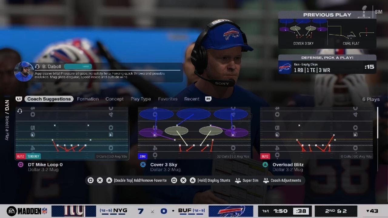 Madden 26: Super Bowl Loss