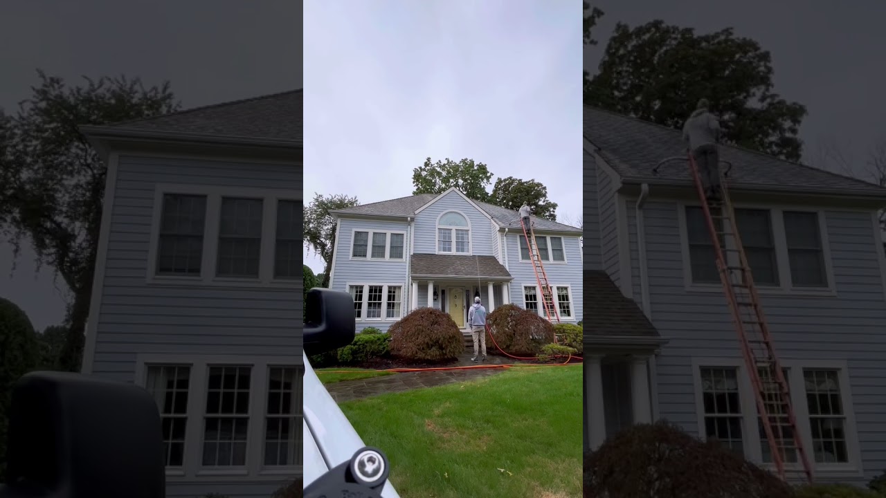 Here&rsquo;s how we make $500/hour cleaning roofs #roofcleaning