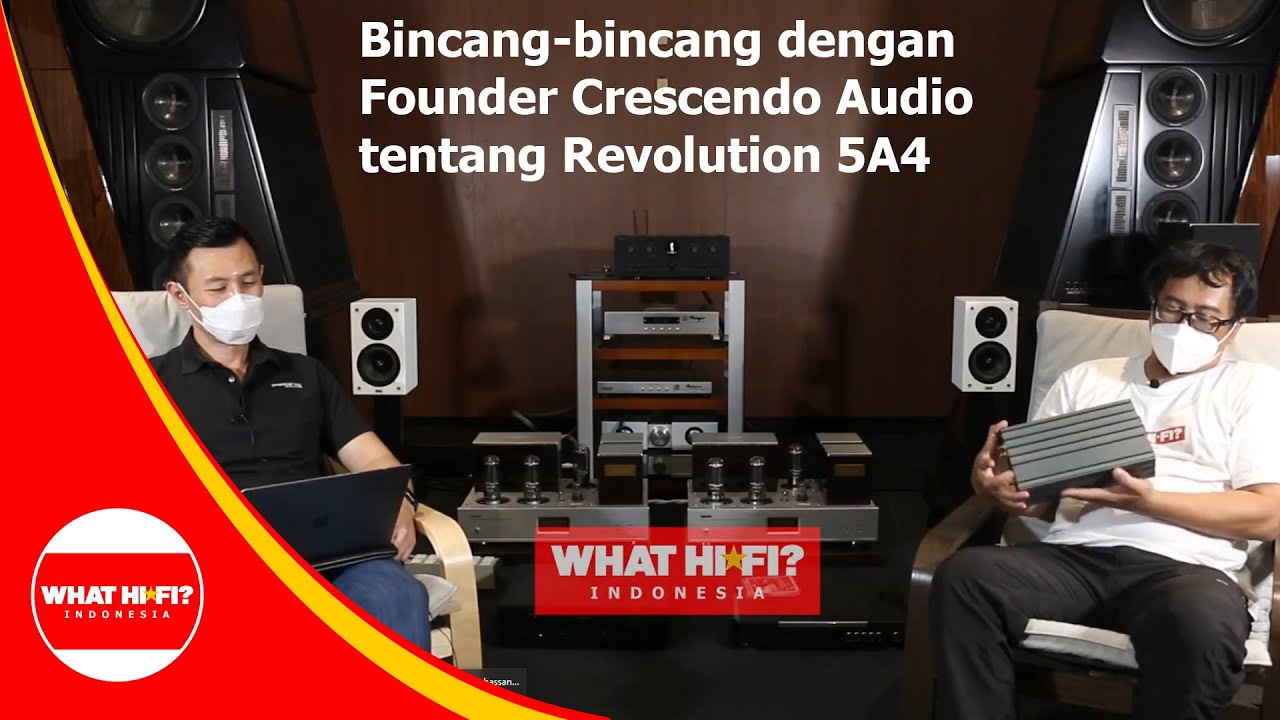 Bincang-bincang dengan CEO Audioplus sekaligus designer Crescendo Audio tentang Revolution 5A4