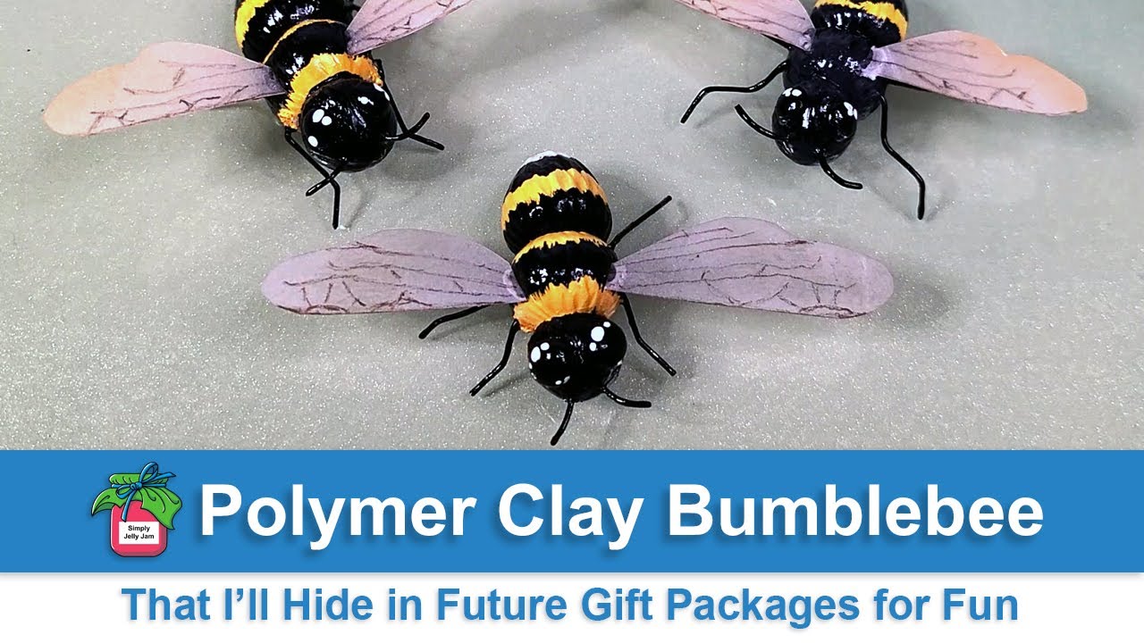 Polymer Clay Bumblebee
