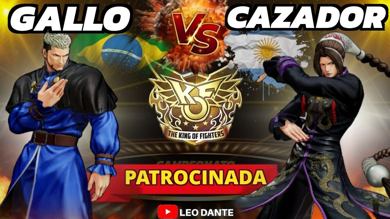KOFXV - GALLO VS SANTO CAZADOR - DUELO INTERNACIONAL - LUTA PATROCINADA!