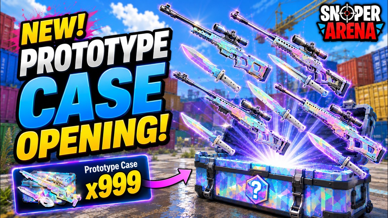 NEW Sniper Arena CASE UPDATE Spending Spree!