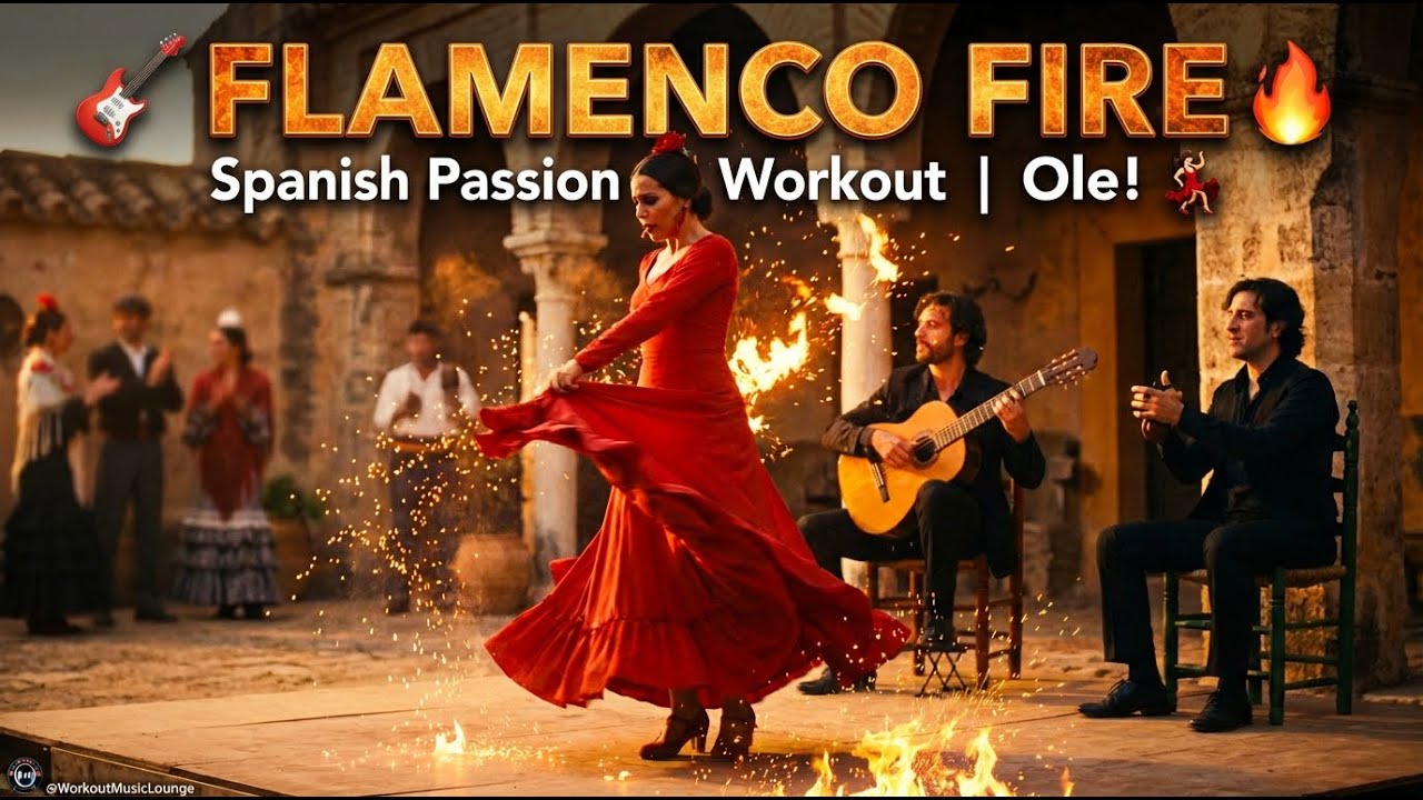 🎸 FLAMENCO FIRE — Spanish Passion Workout | Ole! 💃