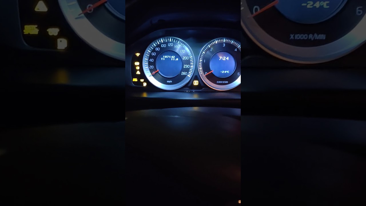 Запуск Volvo Xc70 в мороз -25! После 5 дней простоя.