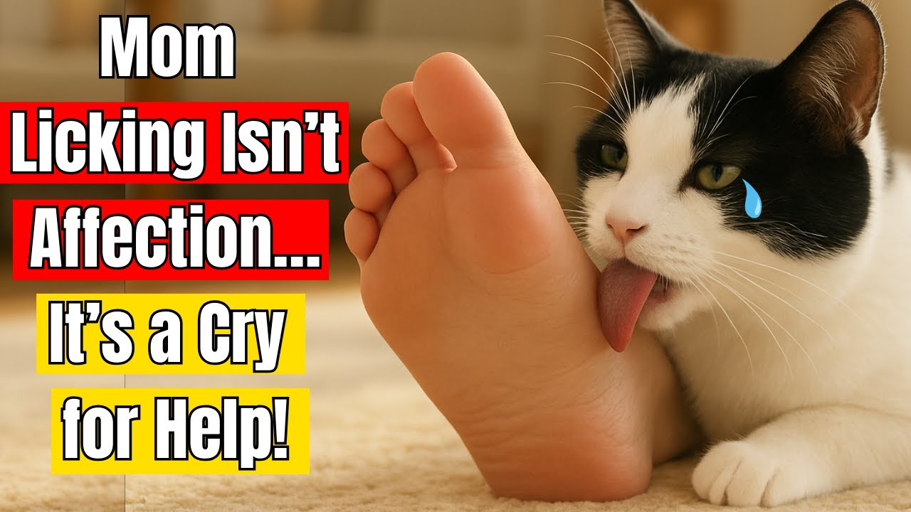 When Your Cat LICKS You, This Is What It Really Means