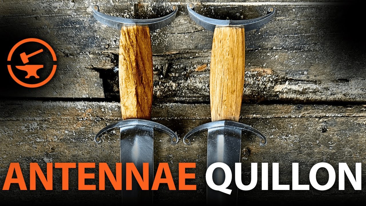 WEIRD Dagger - Early Medieval 'Antenna' Style Quillon for FIGHTING