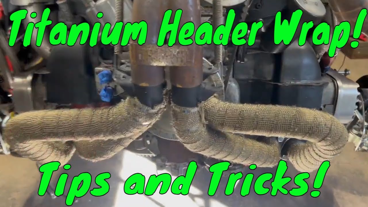 DIY How To do VW Baja Titanium Exhaust Wrap Tips & Tricks! #baja #bajabug #vwbug #offroad #vw #diy
