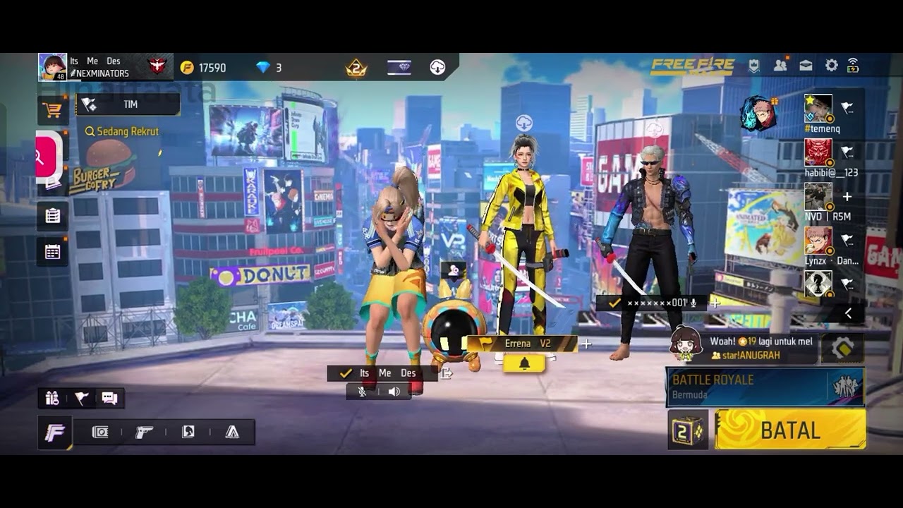Prank jadi bot di ff😱#freefiremax #kontenkreatorpemula #subscribe #Hinattaatagaming