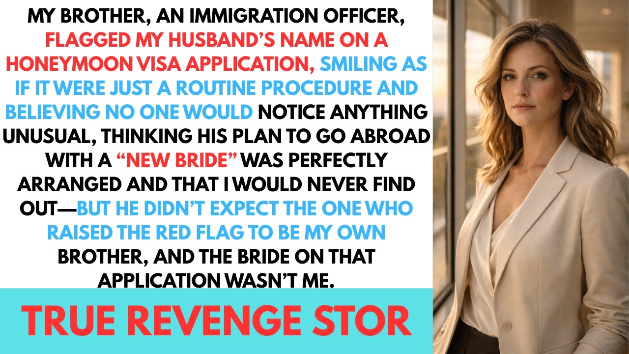 My Immigration Officer Brother Flagged My Husband’s Visa—But I Wasn’t the Bride