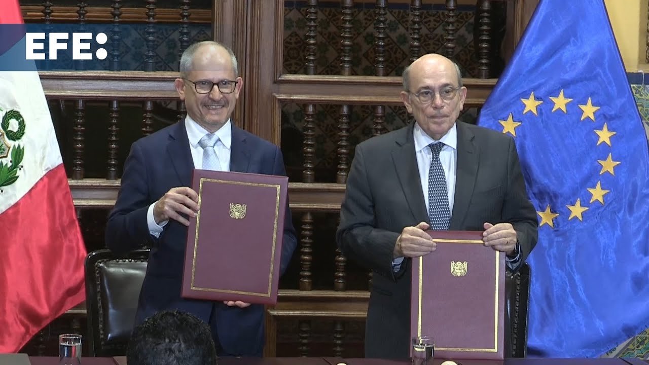Perú suscribe acuerdo con la Unión Europea para el despliegue de una misión de observación electoral