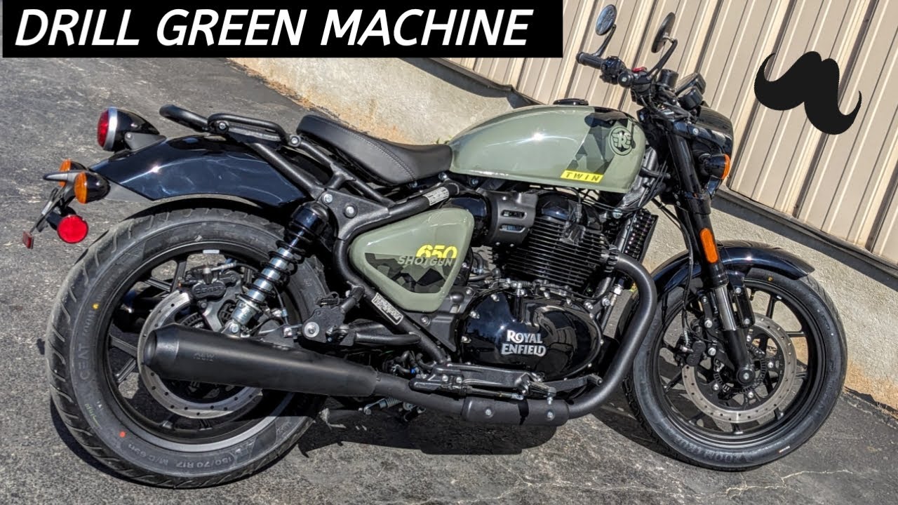 Drill Green RE Shotgun 650 w/ AEW Pipes, DNA Filter & More - Wahoo!