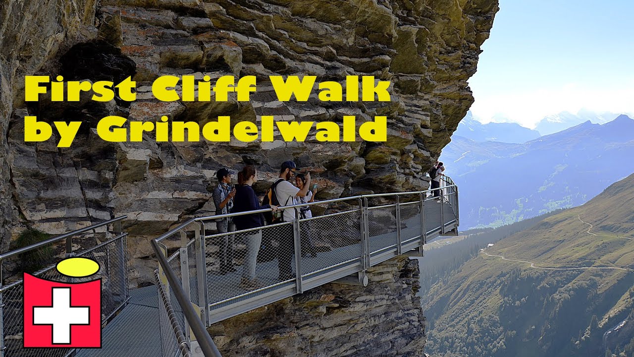 New World attraction in Switzerland - First Cliff Walk by Grindelwald
