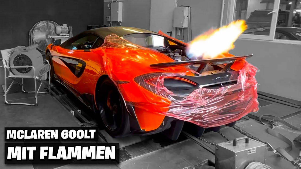 Solche Flammen habt ihr noch nie gesehen! McLaren 600LT ! - Simon Motorsport