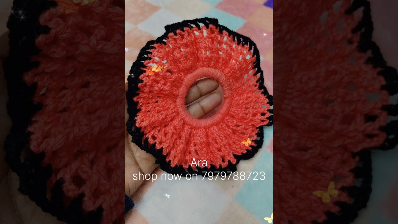  सुपर ईजी नेट रफल स्क्रंची ट्यूटोरियल ..... Net Ruffle Scrunchies.....