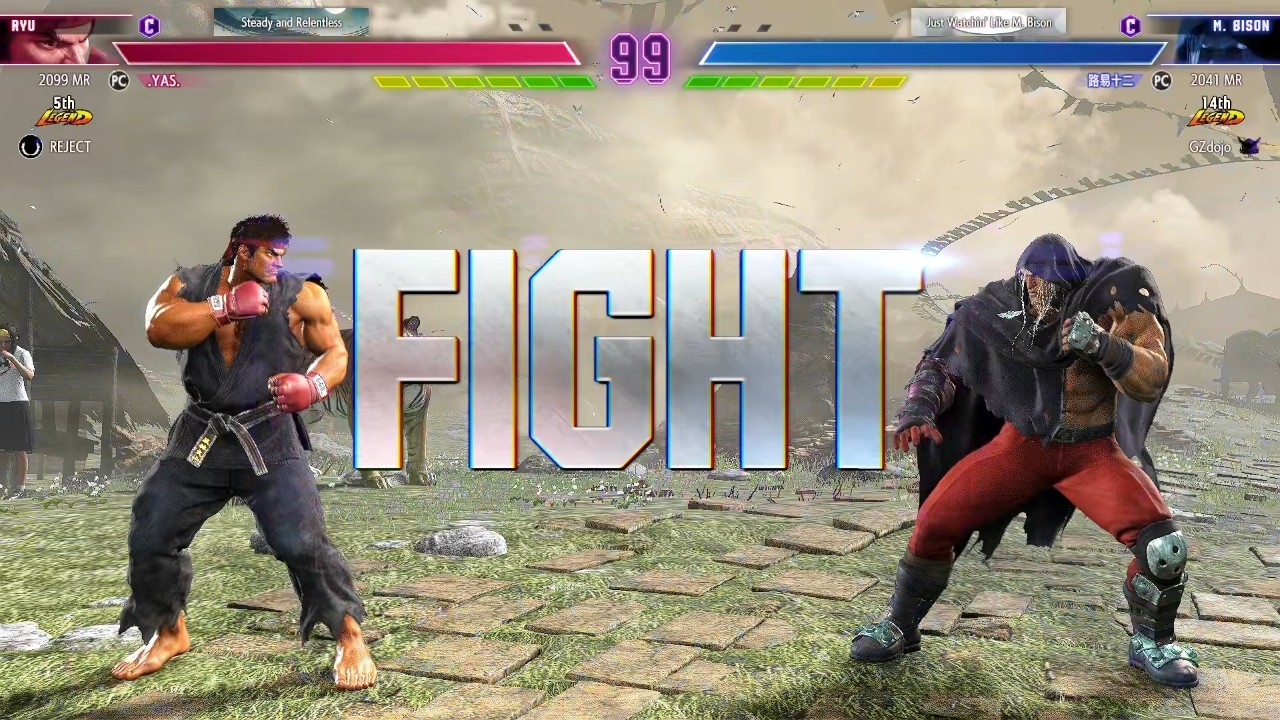 SF6 ▰ XIAOHAI (#1 Rank M.Bison) vs YAS (#1 Rank Ryu) ▰ Street Fighter 6 Replays