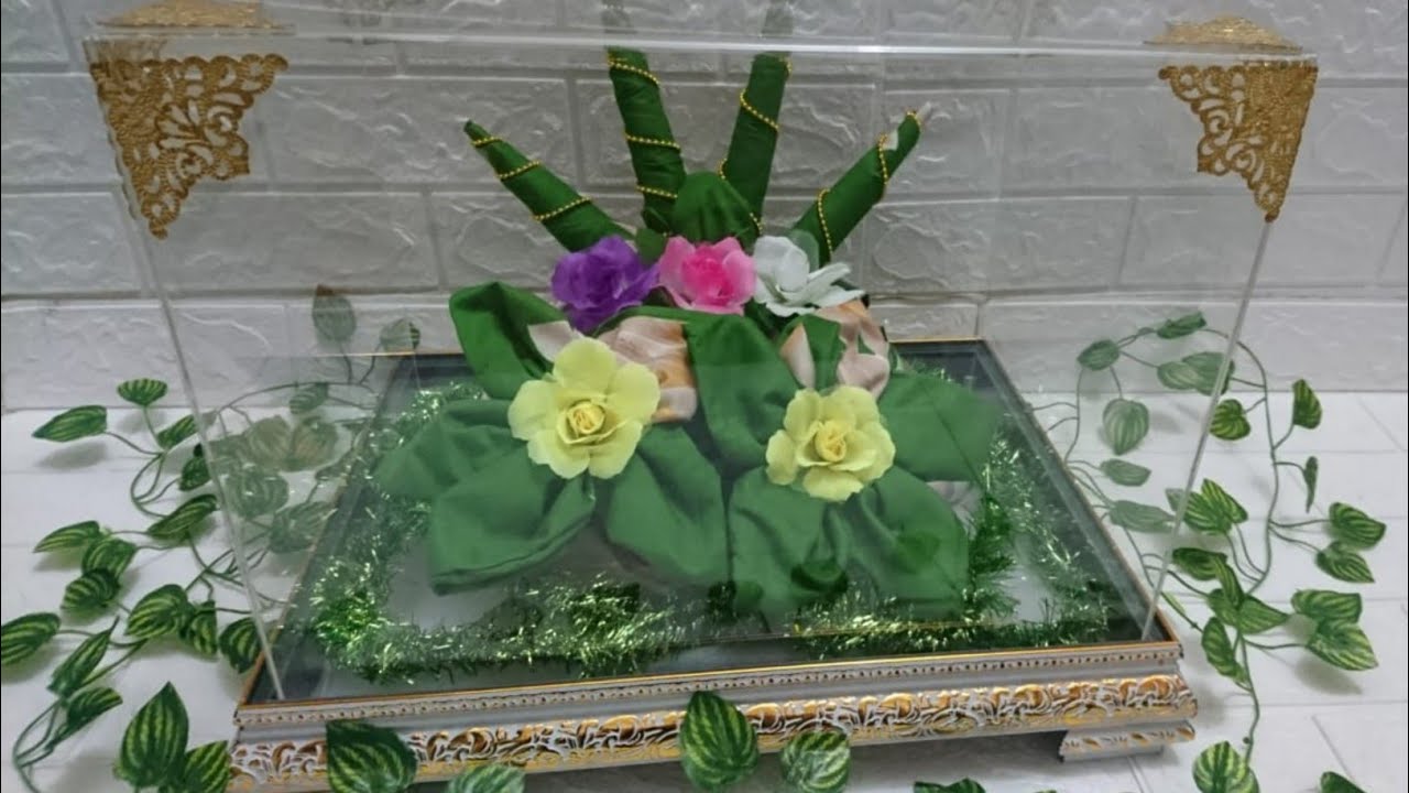 tutorial menghias hantaran sprei model terbaru lebih cantik