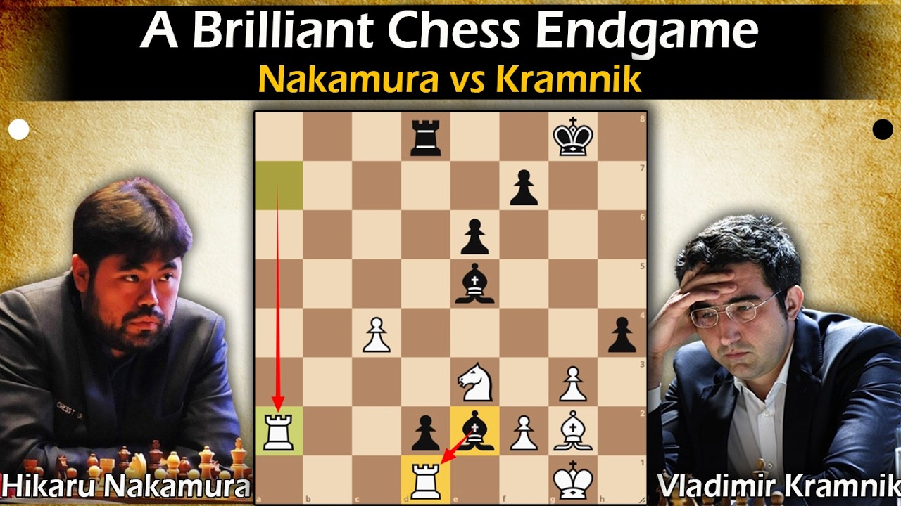 A Brilliant Chess Endgame | Nakamura vs Kramnik 2012