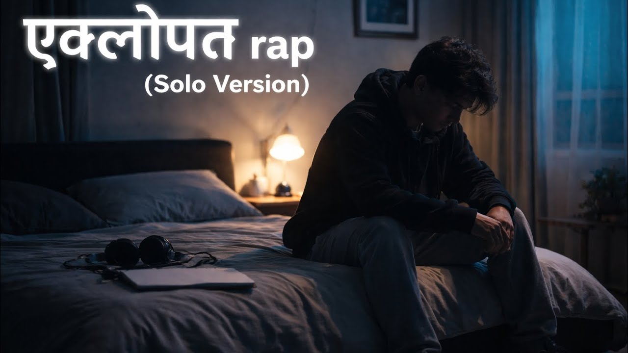 एक्लोपन rap (Solo Version) 🖤 | Sad Nepali Rap | Alone Vibes#एक्लोपन#NepaliRap#SadRap