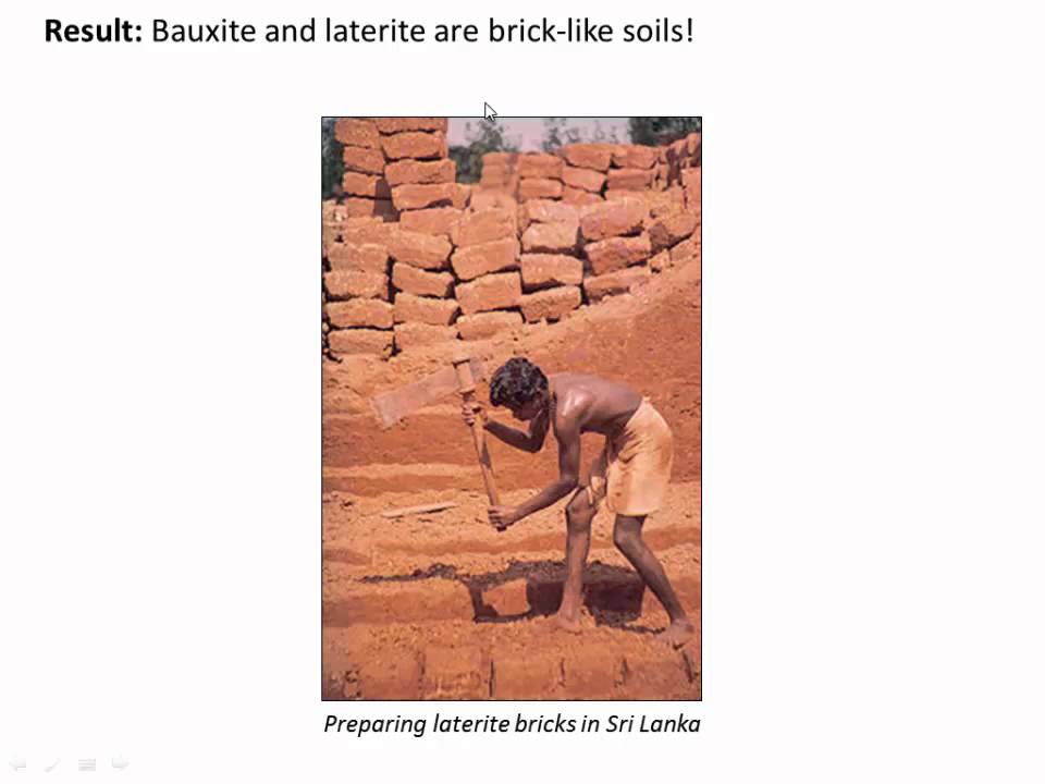 Unconventional geo-resources: bauxite + evaporites (C3- optional)